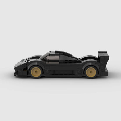 MOC Racer City Sports Vehicle Building Blocks Set - Creative Educational Toy for Boys