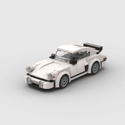 MOC Rally Racing Car Model, City Vehicle Building Set, Creative Garage Toys, Toy Assembly Vehicle Loved by Boys